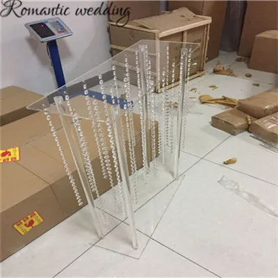 
Clear Acrylic Flower Stand Centerpieces For Wedding Table 