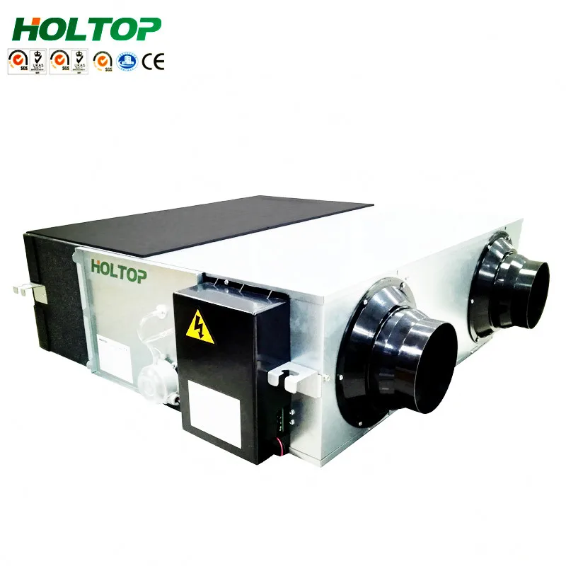 residential latent and sensible heat recovery ventilation hvac system