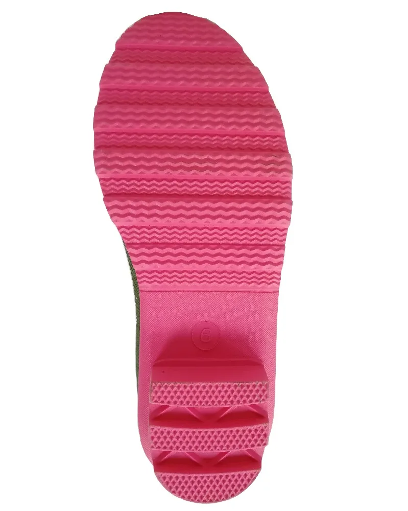 elegant floral ladies rubber rain boot with floral pattern wellies