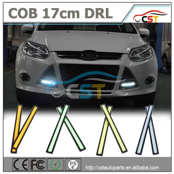 высокое качество 17cm 6w 700lm привело дневного света дрл початка противотуманные фары