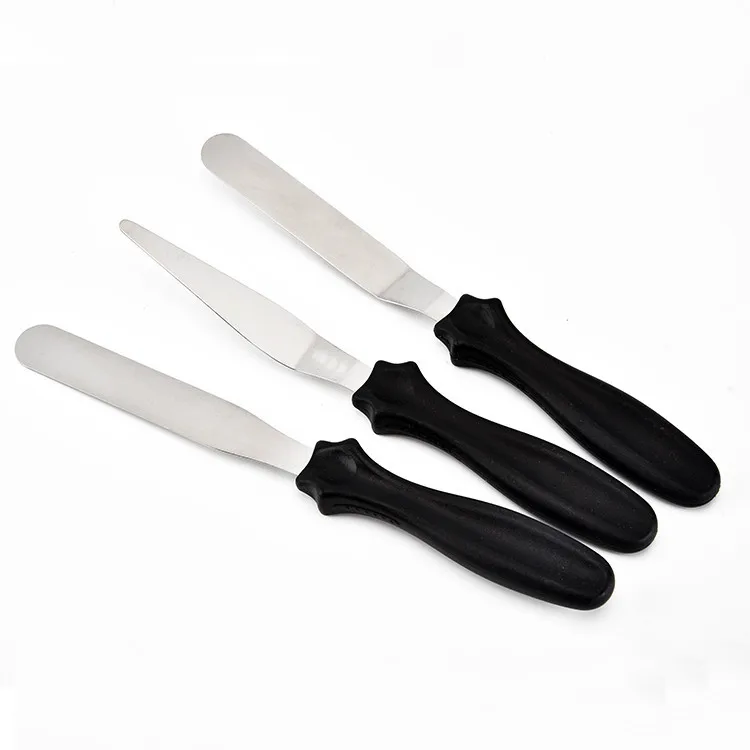Set of 3 Stainless Steel Variety Icing Spatula