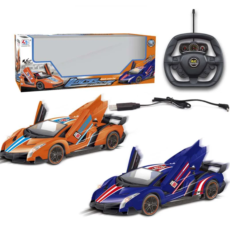 
toys child blue sports racing model radio control toys rc cars 4x4 high speed 