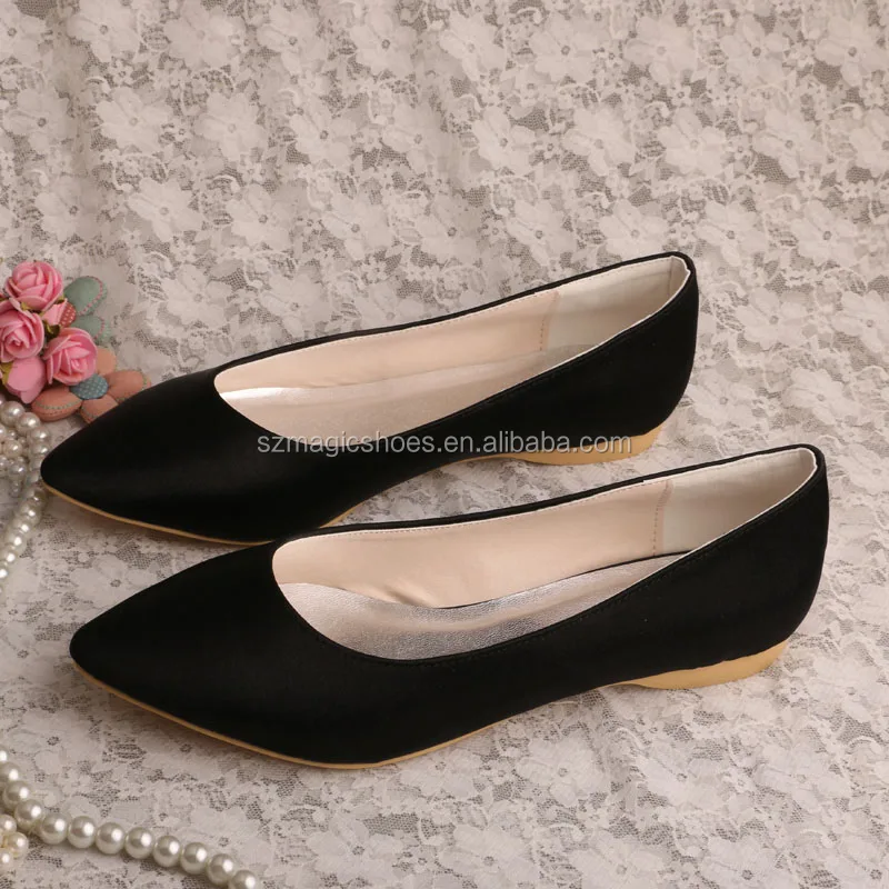 Extra Wide Ballet Wedding Bridal Shoes White