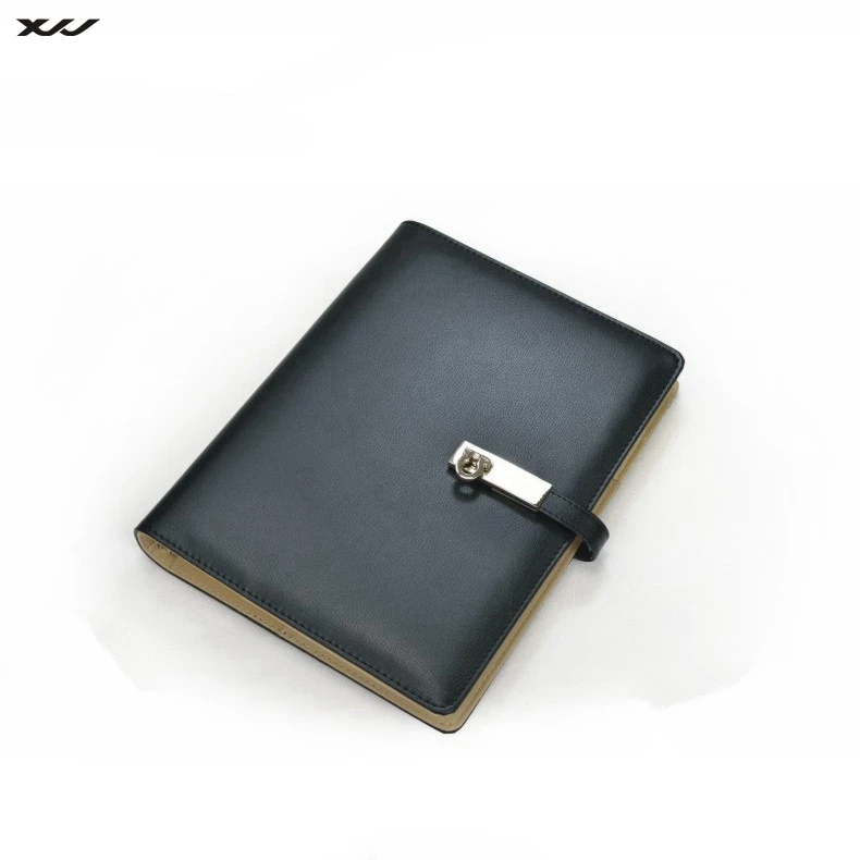 A6 cute diary  leather journal writing notebook 6 ring travel journal cute notebook with metal buckle pen hoop
