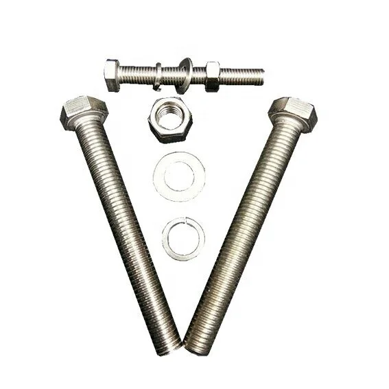 Stainless Steel DIN933 hex bolt(SS 304 316) Manufacturer