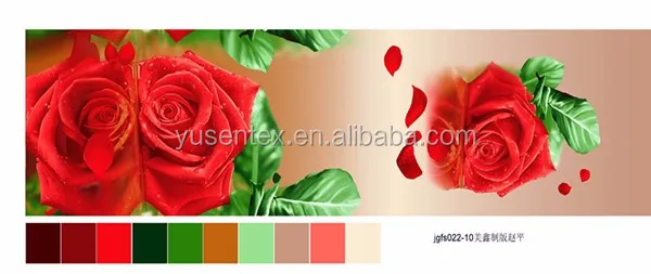 
Bed sheet fabric disperse printed fabric popular flower design bed making african cloth material printed fabric for bedsheets 