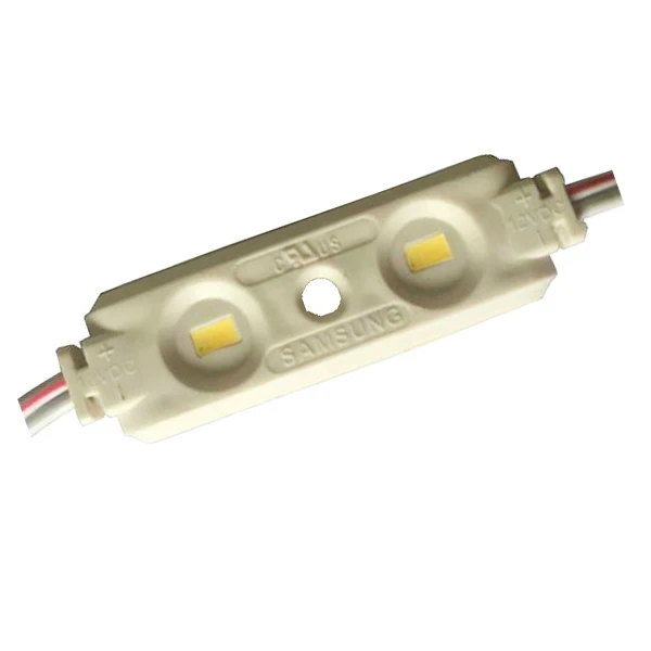 
2 leds 5630 smd 1.2w samsung led module for signs 