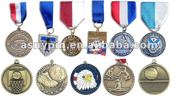 
Custom Car NSC Medals Die Casting 2D 3D Embossed Enamel Auto Rally Race Award Medals 