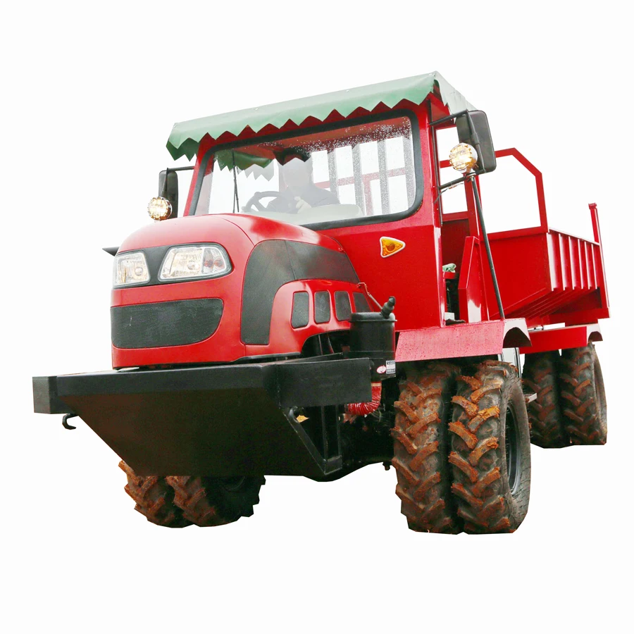 crawler skidding forest log transport tractor