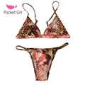 2016 Swimwear Women Swimsuit Bikini Set Bathing Suits Swimwear Brazilian bottom Monokin Biquni Brazilian Vintage Maillot