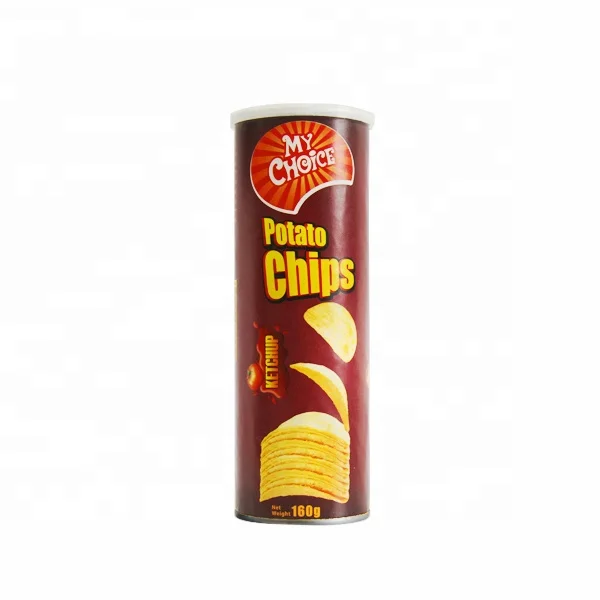 Pringle style potato chips halal snacks potato chips