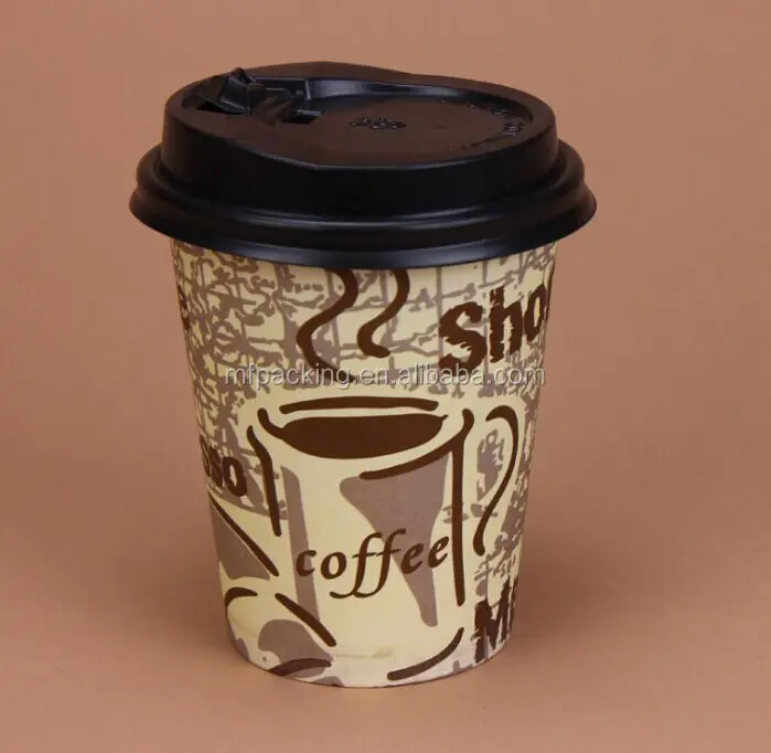 
coffee paper cup designs sweet soybean milk paper cup fan 