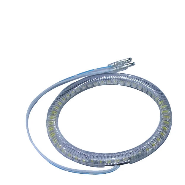 100mm 12v 54pcs 3528 SMD LED Angel Eye Halo Ring white yellow for car lights