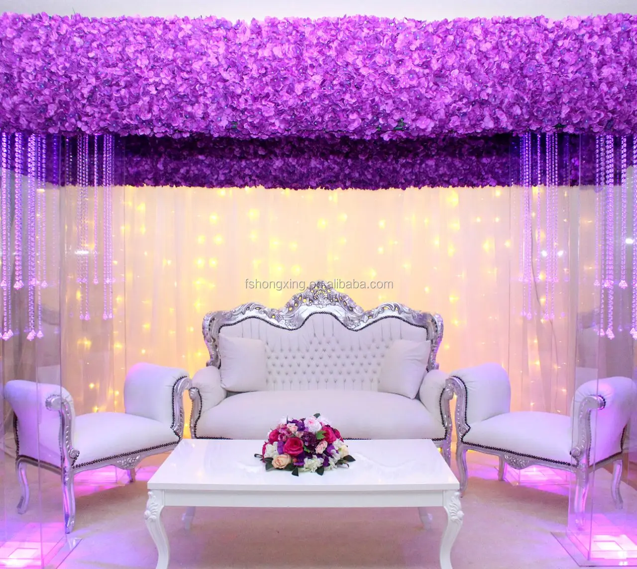 new clear acrylic arch for wedding decoration