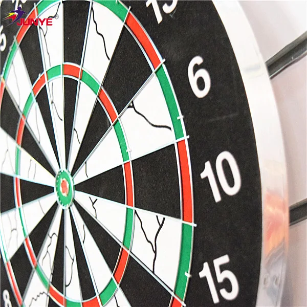 BSCI Ningbo Junye bristle surround plastic dart score board and dart board