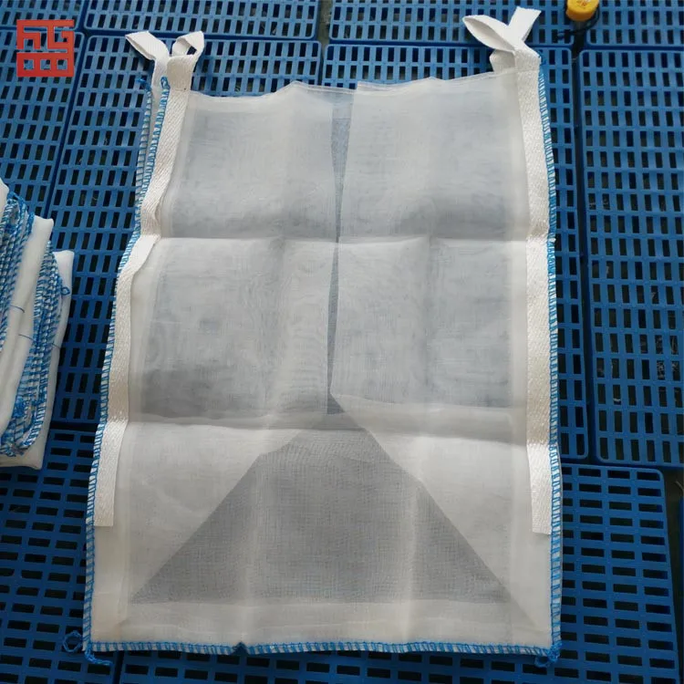 500kg jumbo bulk bag breathable plastic firewood mesh bag jumbo bag supplier