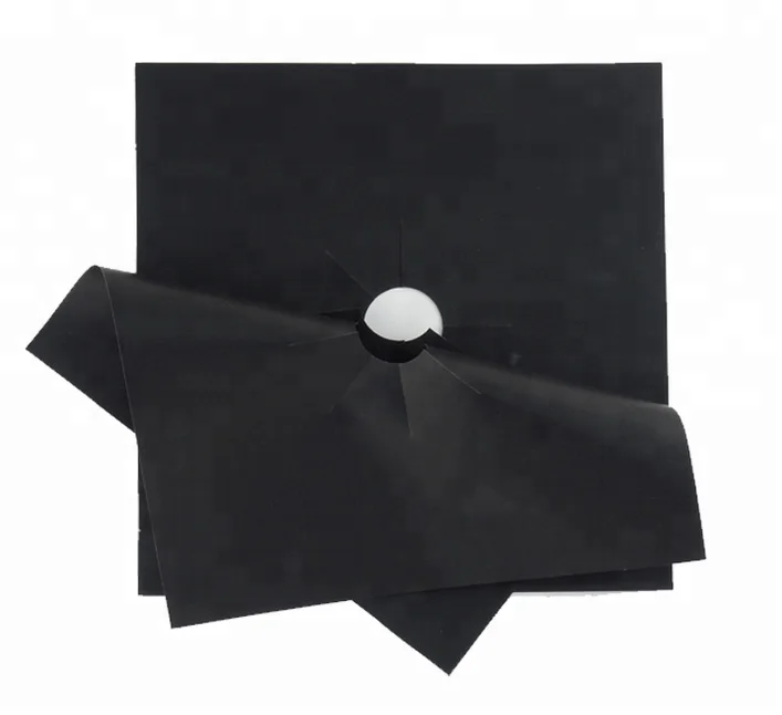 Hot sell PFOA free Silver good flex-life gas stove burner covers