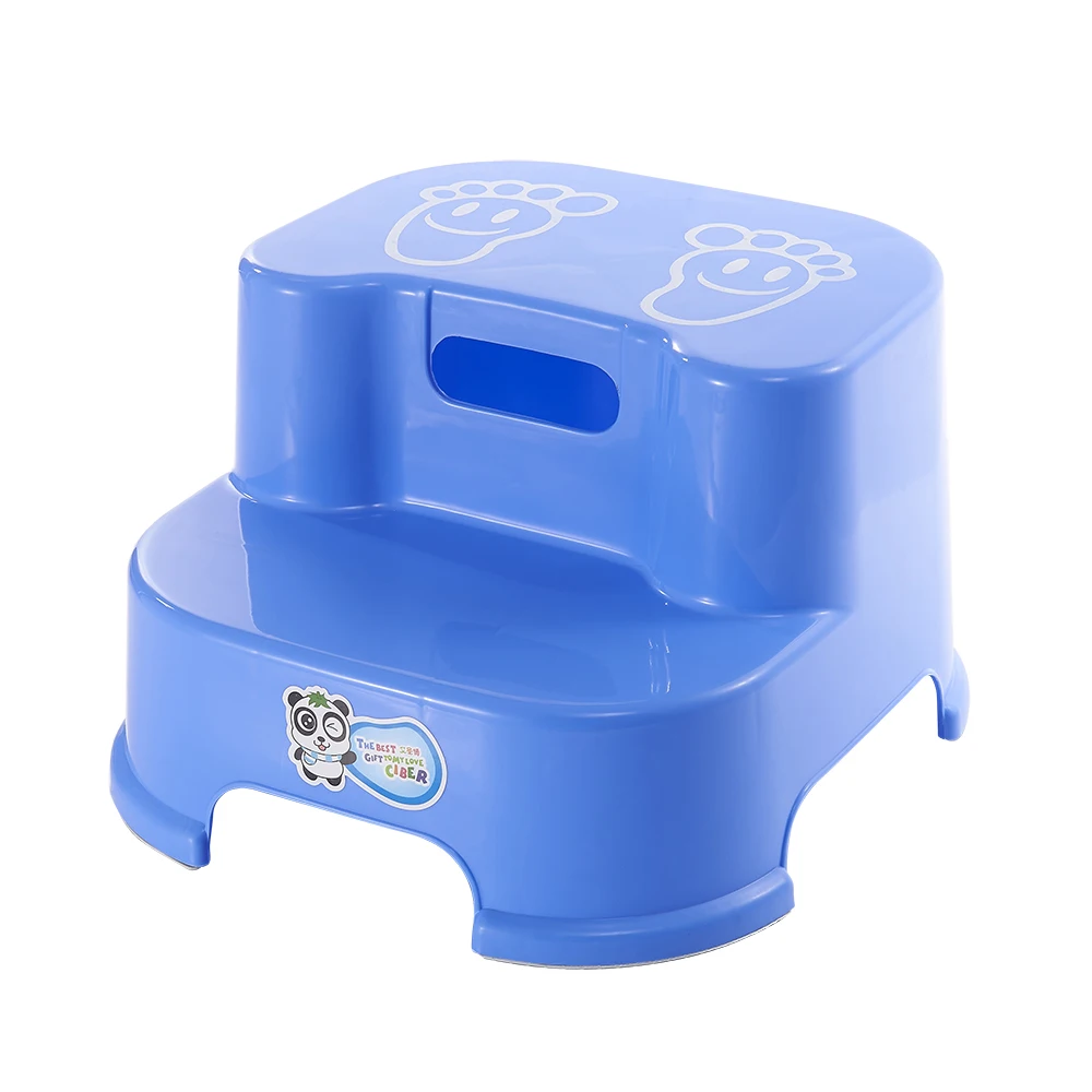 
Toddler children small bathroom bath plastic step ladder stool for kids 