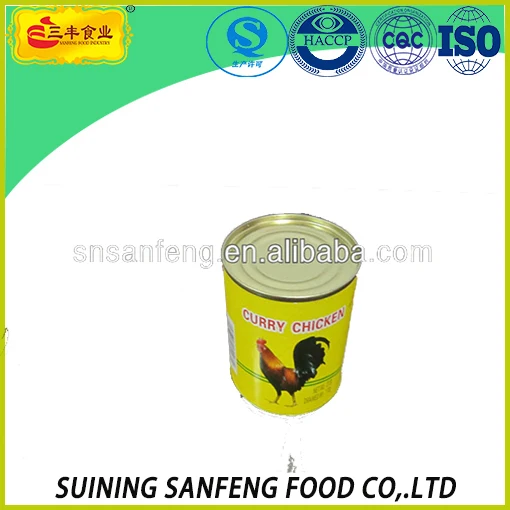 Flavored Curry Chicken Can 312g per