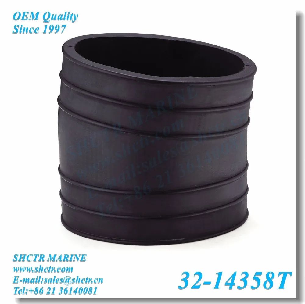 Глушитель выхлопной газов 4 дюйма для Mercruiser V6 & V8 32-14358T 18-2746