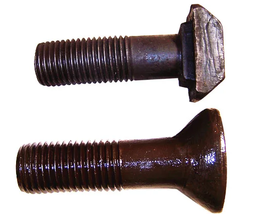 Manufacturer Special Shape Bolt High Tensile Steel For Ball Mill Machinery Carbon Steel Black Oxide Crusher Bolt Liner Bolt