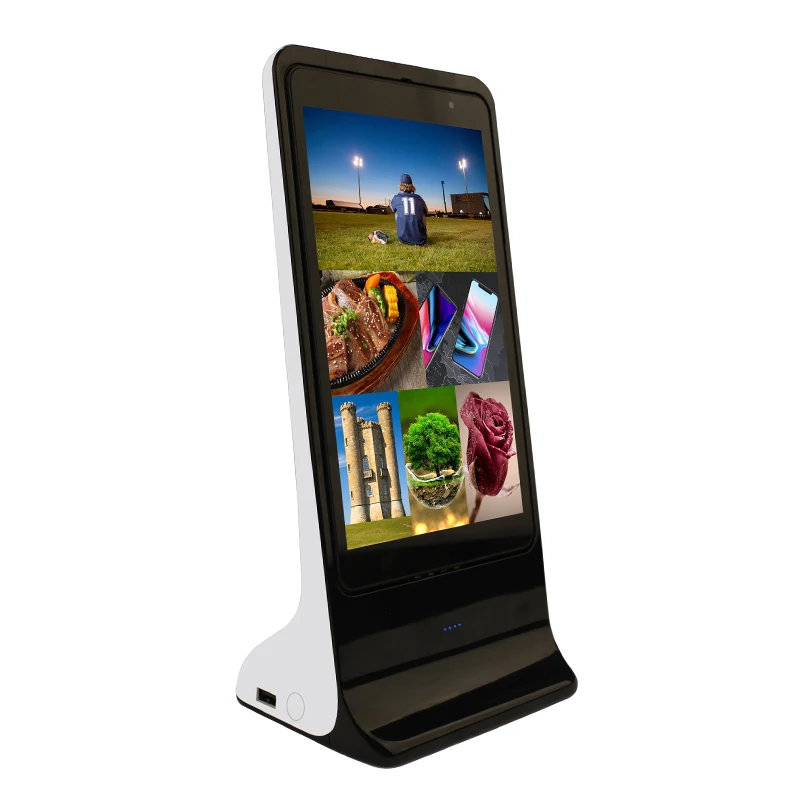 Портативное зарядное устройство 15000 мАч рекламные плееры портативное на android с цифровым меню зарядная станция для мобильных