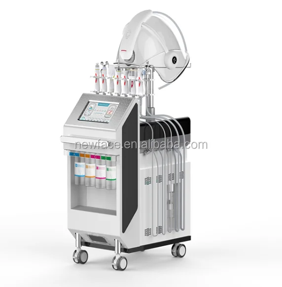 Nv-WQ8 10 In 1 H2O2 Hydro Dermabrasion Multifunction Beauty Facial Machine