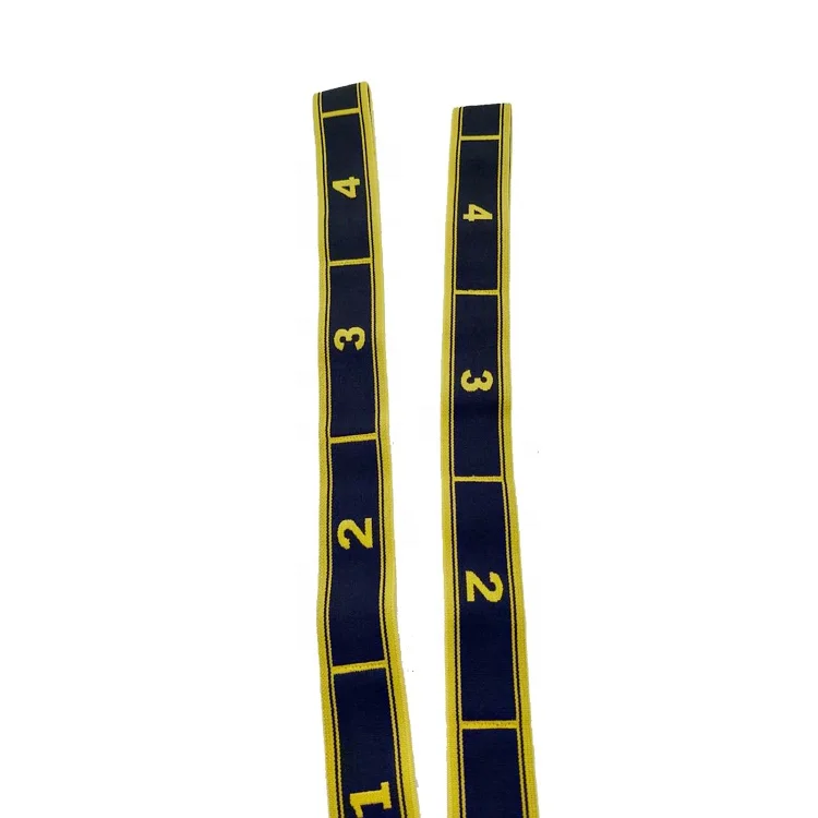 Эластичная лента для фитнеса с принтом цифр прочный эластичный ремень занятий в тренажерном зале и йогой танцев упражнений