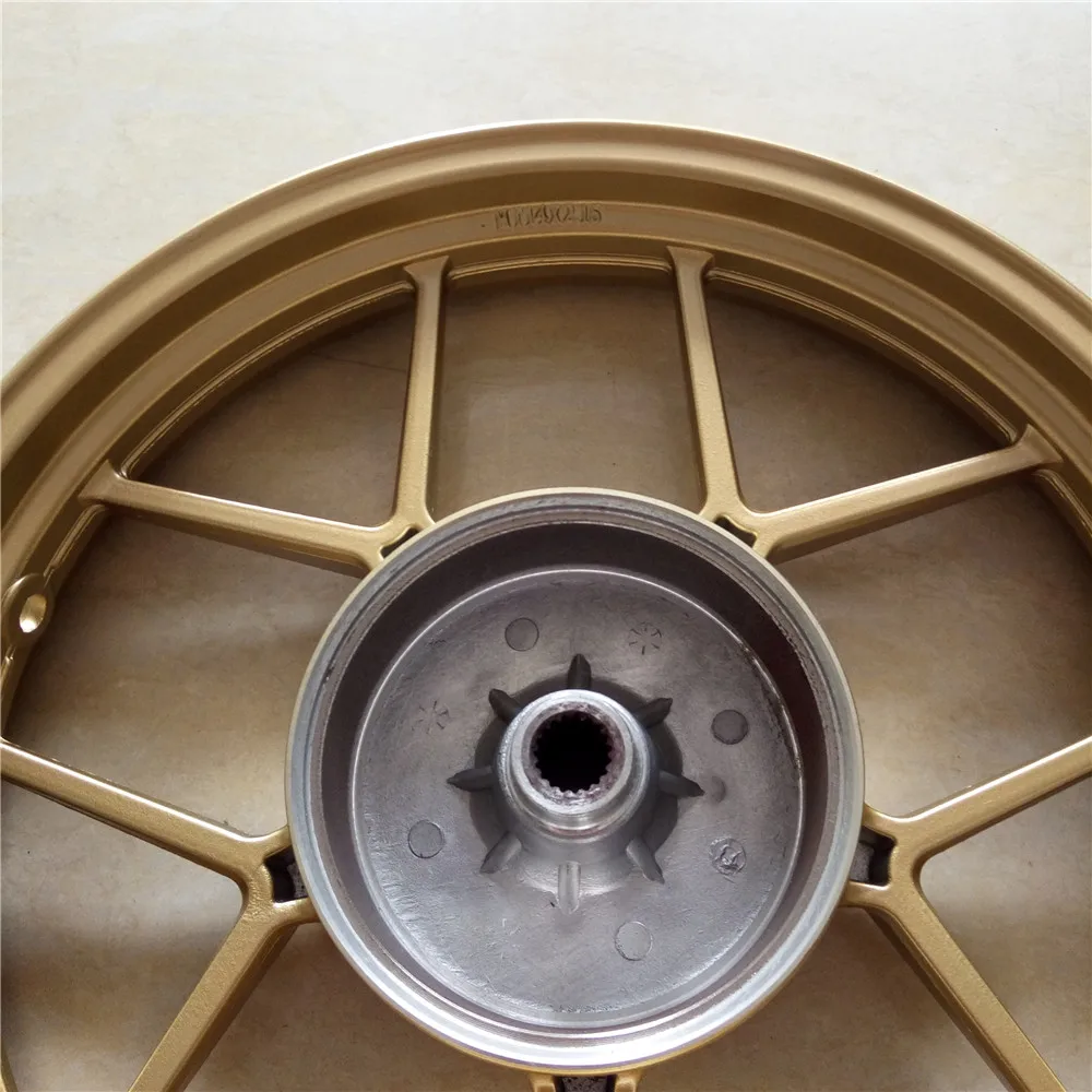 Aluminum alloy motorcycle wheel scooter rims 14 inch