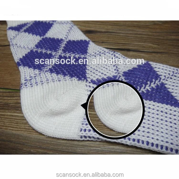 Китай обычай мужчин Рисунок трикотаж хлопок трубки Kniting Носок Производителя