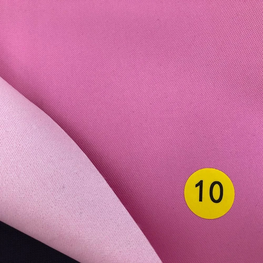 100%polyester fabric 300D Oxford textile DTY fabric with DWR PU milky 2 time coating for bags