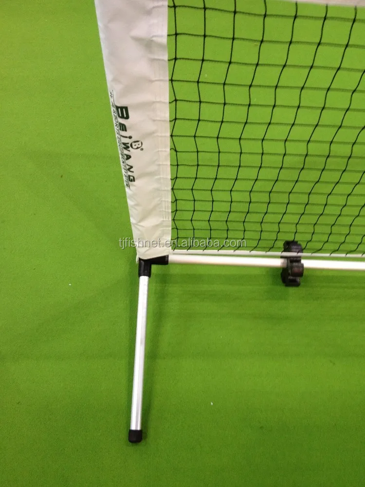 Portable tennis net alloy frame aluminium