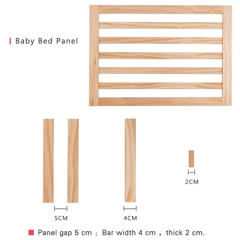 Housbay 4 в 1 детский манеж-кровать для маленьких От 0 до 3 лет