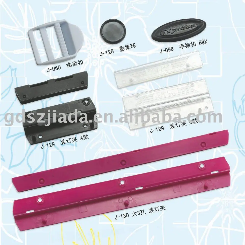 binder clip, plastic stationery accessories