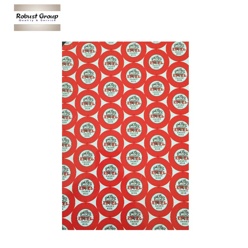 Lacquer and printed tinplate for crown corks MR grade T4 CA or T4 BA GR-097