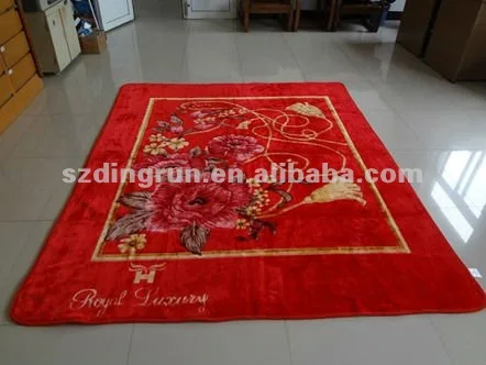 100% polyester mink blanket