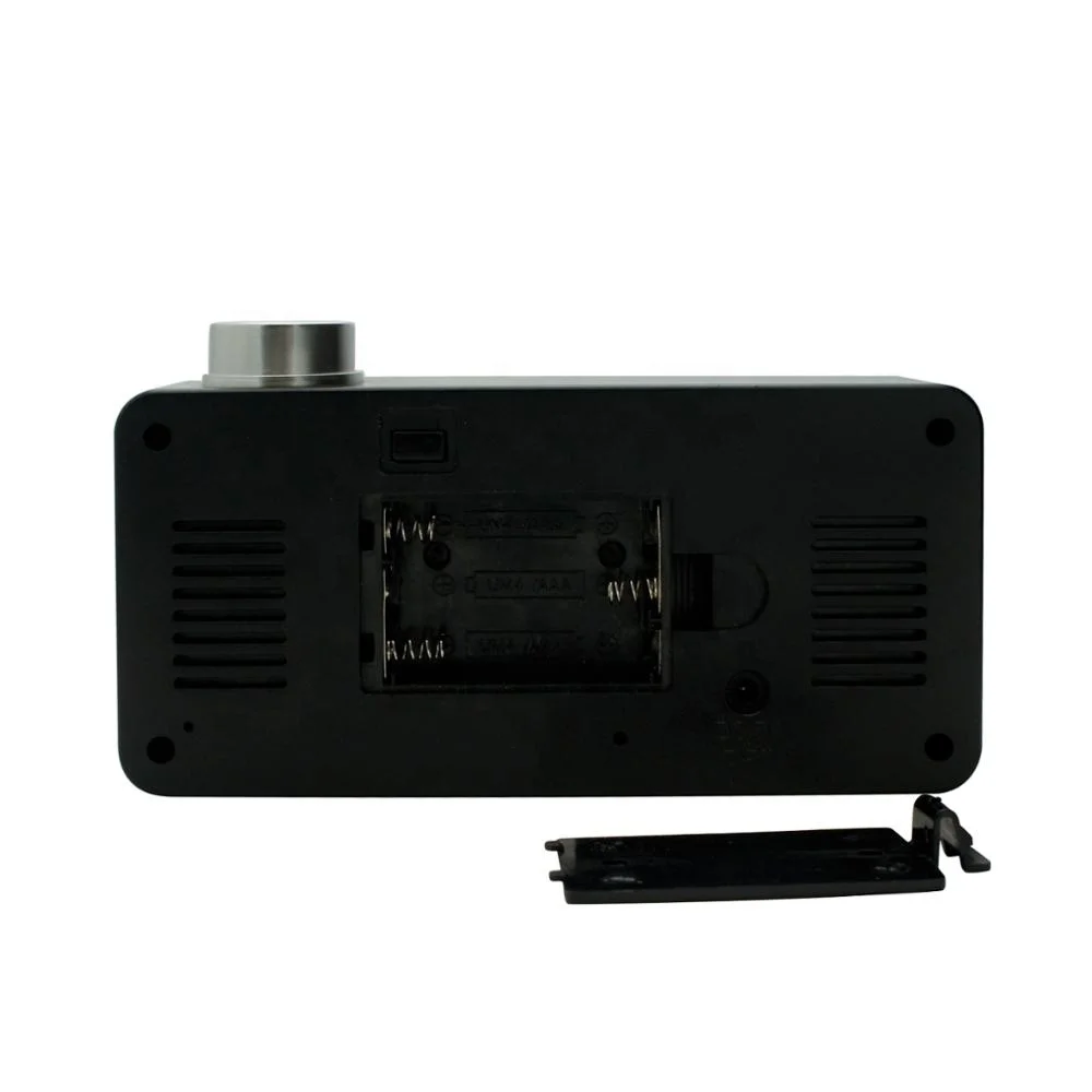 WIRELESS WEATHER STATION MIRROR LED DIGITAL ALARM CLOCK