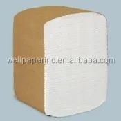 Interfold Dispenser Napkins, 1-Ply, Bag-Pack, 13x8 1/2,White (Case of 6,000)