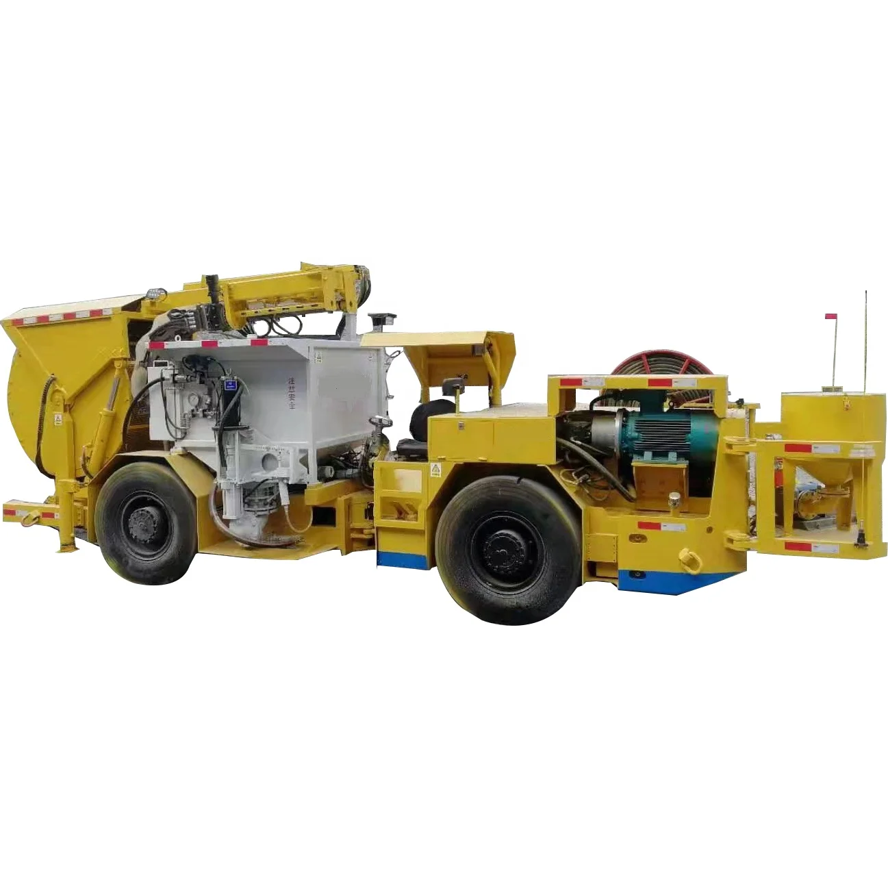 Underground mine explosive carrier truck is widely used in various mines and tunnel construction