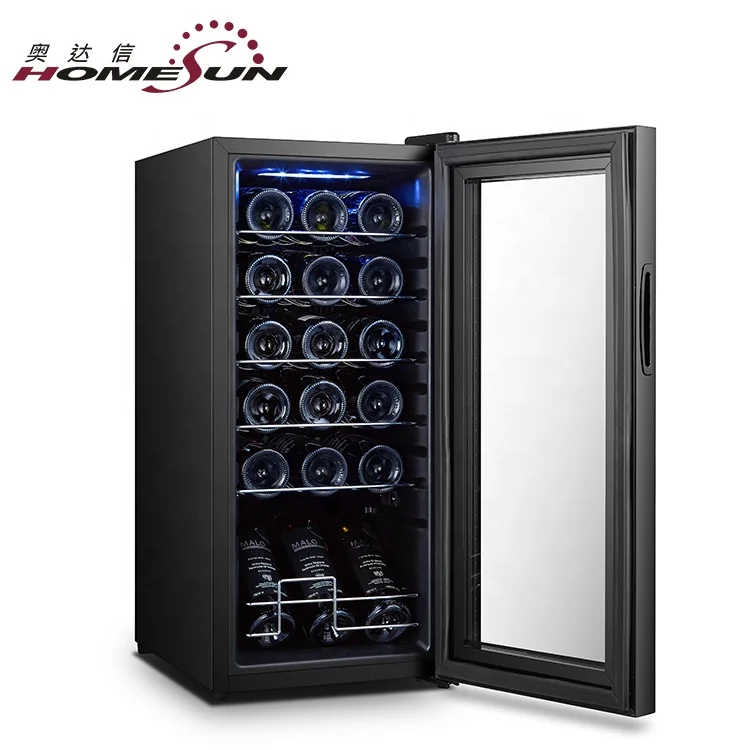 OEM Compressor Cooling 18 Bottle Wine Cooler, Portable Electric Wine Cooler, Wine Cellar Customized