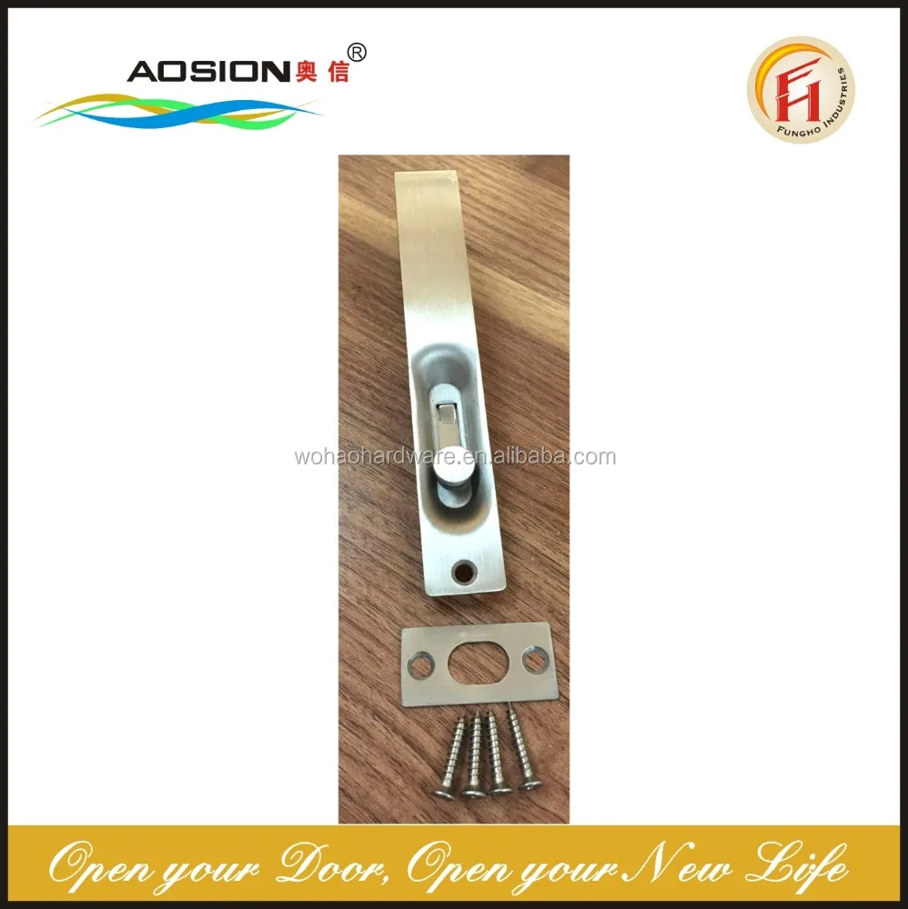 
Top sale nice price stainless steel 304 double doors flush bolts 