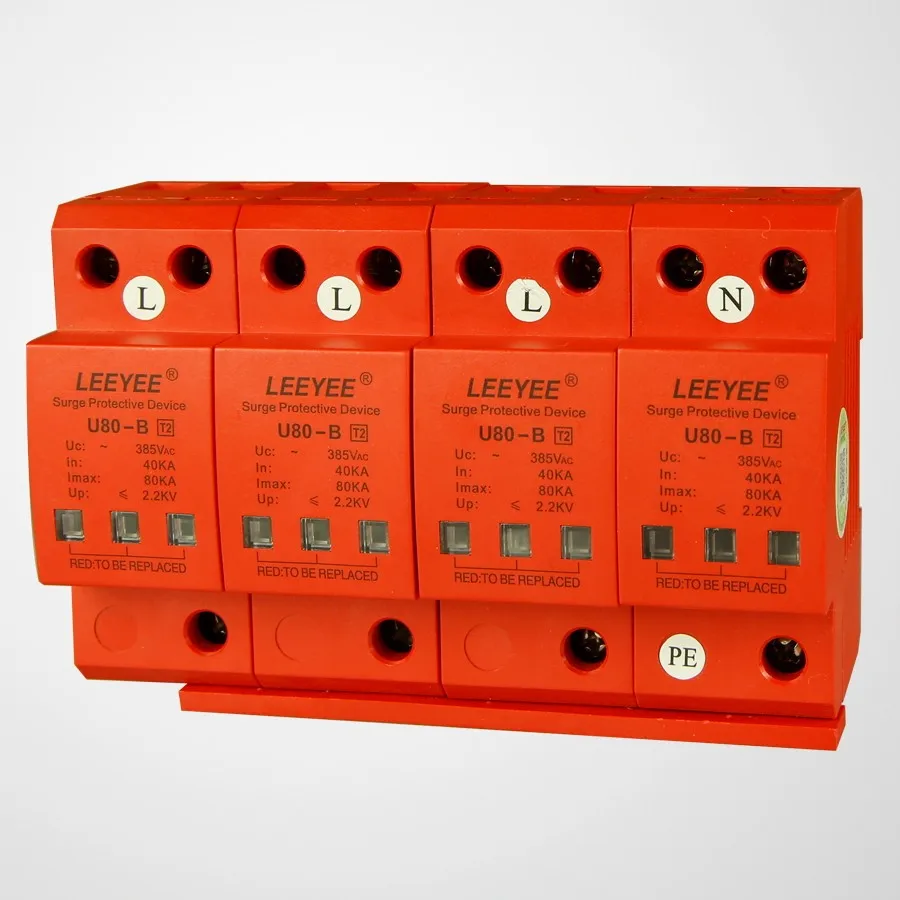 Весь дом электрооборудования от перенапряжений 80kA