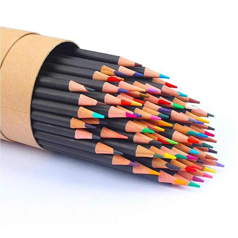 Art Colored Drawing Pencils with Pencil Holder