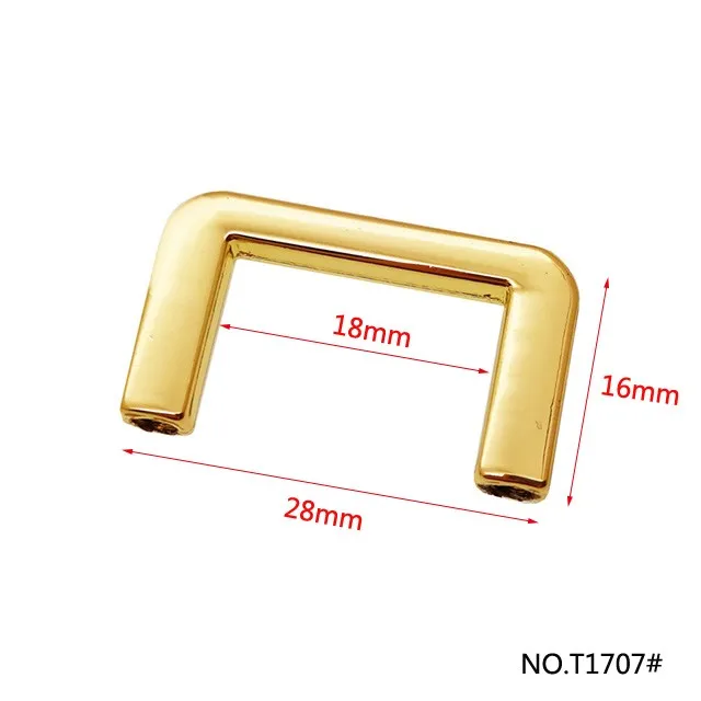 New fashion Zinc alloy arch bridge hardware accessories leather end accessories  for handbag