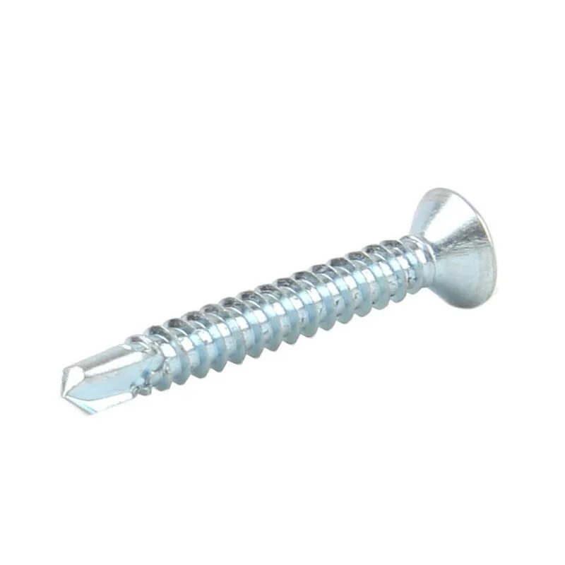 satnadard din 7504p flat countersunk head drilling screw by China