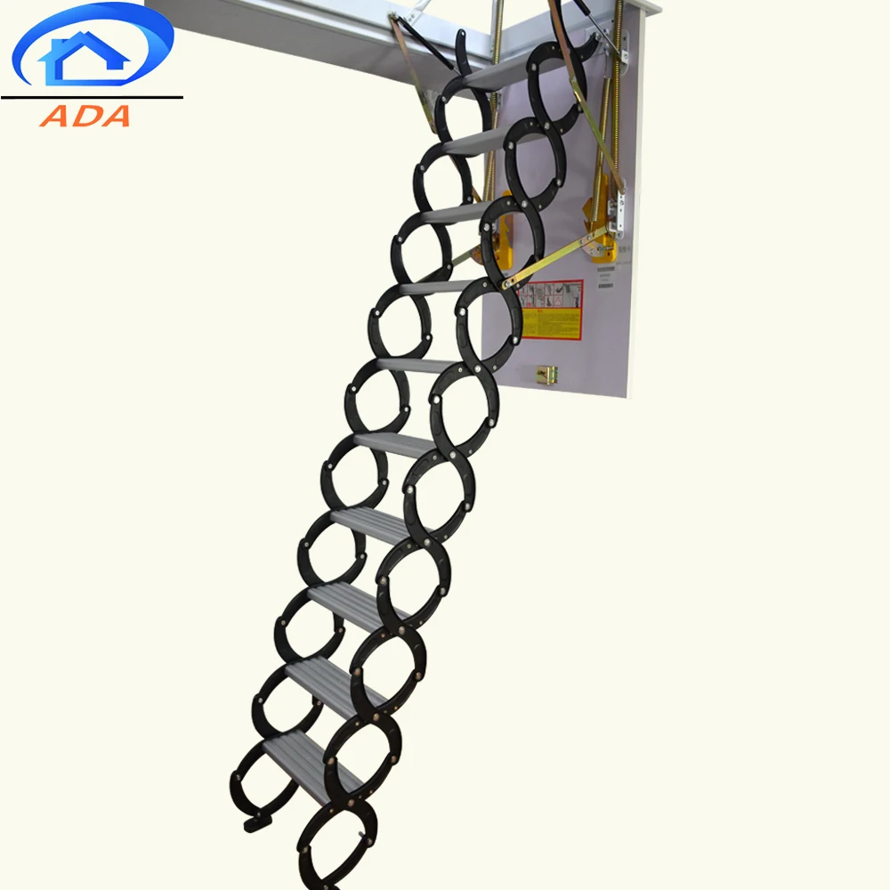 Хит продаж новые товары алюминиевая крыша аккордеон чердак лестница