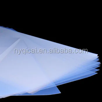 MIlky White 100 micron Aluminium coated waterproof mylar polyester PET Inkjet film