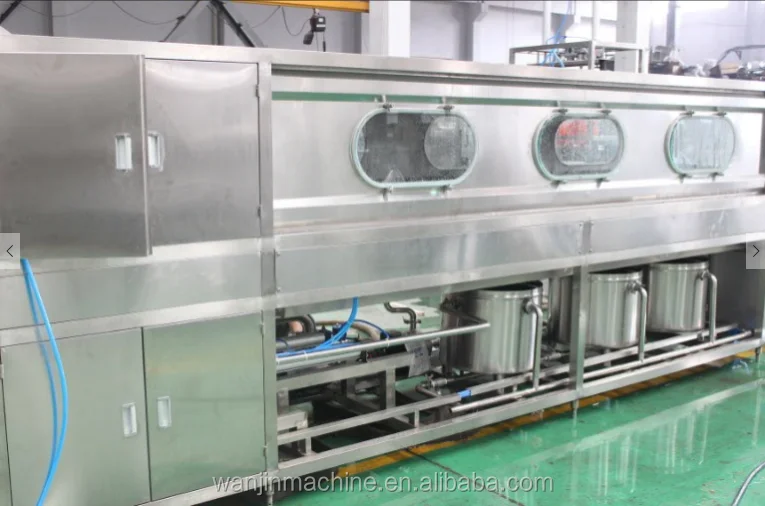 
full automatic bottle washer / 5 gallon water bottling filling machine 