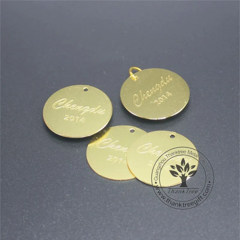
Manufacturer wholesale logo engraved brass and stainless steel metal tag for furniture 