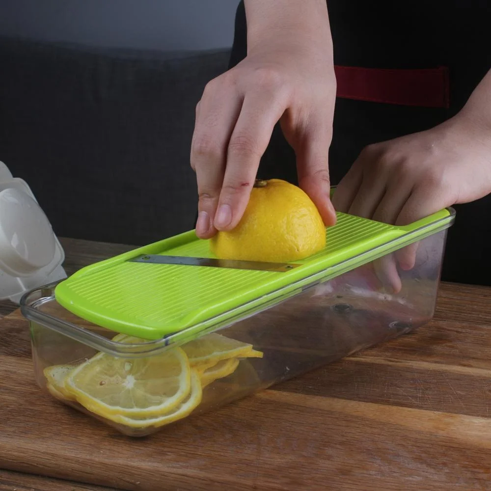 Plastic adjustable kitchen accessories magic vegetable fruit food slicer chopper cutter shredder grater